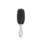 Wet Brush Marble Bronze Shine Enhancer Paddle Brush - Detangler with Ultra Soft Bristles, Infused With Natural Argan Oil, Shiny & Smooth Hair, Wet or Dry, All Hair Types