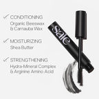 Saie Mascara 101 - Lash Lengthening Mascara for Thick, Bold, Lifted Lashes - Buildable Eye Makeup Formulated to Strengthen and Condition with Rich Nutrients - Black (0.31 oz)