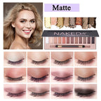 All In One Makeup Kit Full Kit, 3 Pcs Cream Contour Sticks,12 Colors Eyeshadow Palette,Full Coverage Foundation, 6 Colors Lipstick Set, Waterproof Eyeliner and Mascara (101# Porcelain)