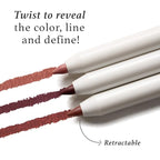 Julep With a Trace Retractable Creamy Long-Lasting Lip Liner, Clear As Day