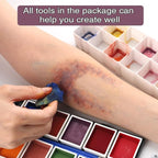 Depvision Alcohol Activated Face Paint SFX Makeup 12