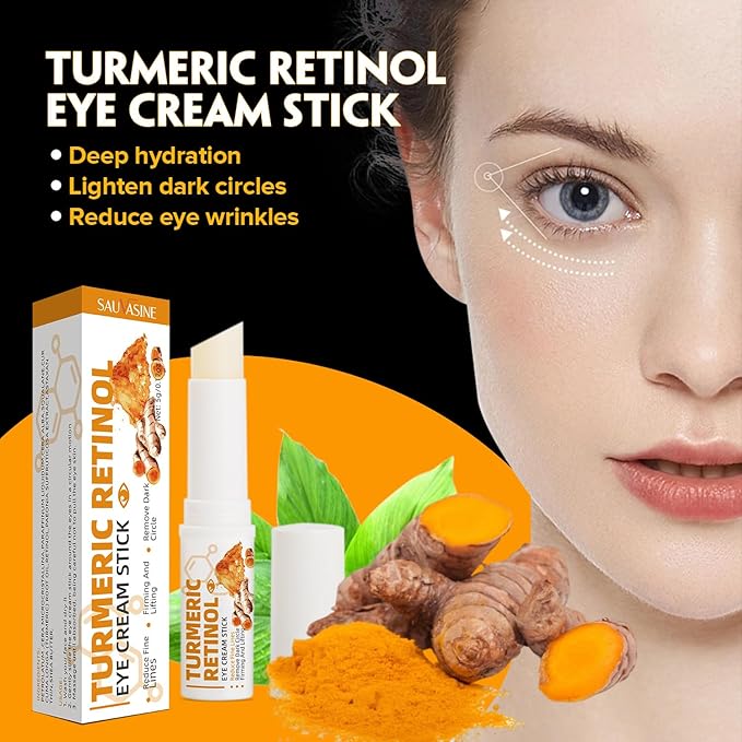 Turmeric retinol eye stick,eye balm
