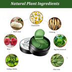 Seaweed Tightening Eye Mask, Anti-Wrinkle Hydrating Patches, Under Patches for Puffy Eyes, Reduce Wrinkles Bags (120 Pcs)