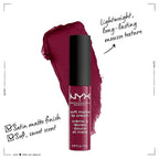 NYX PROFESSIONAL MAKEUP Soft Matte Lip Cream, Lightweight Liquid Lipstick - Copenhagen (Matte Rich Plum)