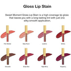 Sistar Sweet Moments Gloss Lip Stain Long-Lasting Glossy Gloss