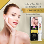 Imadini Natural Eye Wrinkle Cream, Remove Eye Bag Dark Circles, Reduce Puffiness & Eye Wrinkle, Ideal Eye Bag Cream For Both Men & Women– 8ml