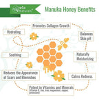 Manuka Honey Shampoo and Conditioner - Soothing Moisturizing Formula for Eczema, Psoriasis, Curly Hair and Color-Safe - All Natural Set