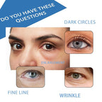 Peptide Depuffing Eye Serum, Himeye Peptide Eye Serum, Men's Caffeine Eye Serum, Men's Collagen Anti-Aging Eye Cream for Wrinkles, 0.5 Ounce (Pack of 2)