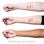 Brush On Block Sun Shine Protective Lip Oil SPF 30, Mineral Protection from UVA/UVB & Blue Light, Hydrating, Cruelty-Free, Gluten-Free, & Vegan, Coral