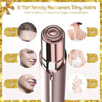 gurelax Facial Hair Remover for Women, Painless Hair Removal Device(with 2 x Replacement Heads) -Best Touch Face Shaver for Mother/Wife/Girlfriend, Electric Razors for Upper Lip, Chin