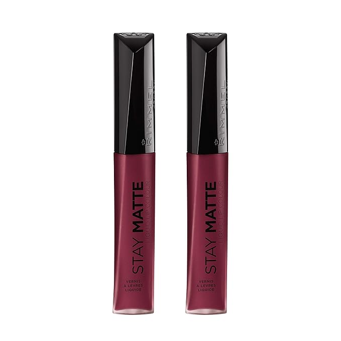 Rimmel Stay Matte Liquid Lip Color, Plum This Lip