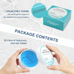 Hyaluronic acid under eye patches,
