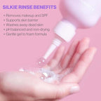Face wash silkie rinse hydrating