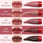 Juicy Lip Plumping Gloss, Pink Tinted Lip Gloss Lip Plumper, Hydrating Moisturizing Lip Tint Stain, Highly Pigmented Shine Glossy Lip Oil, Long-Lasting Lip Gloss For Women Girls Dry Lip Care-01#