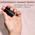 Organic Blush Tube, Prosecco - 100% Natural Vegan Cream Blush Sticks, Multi-Use Bronzer, & Highlighter for Lips, Cheeks & Eyes, Buildable Shimmer, Gluten-Free, Paraben-Free, Made in USA