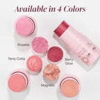 Mineral Fusion 3-in-1 Color Stick, Instant Color Pop and Blush for Cheeks, Creamy Lightweight Formula, Multi-Use Eye, Face, and Lip Makeup, Terra Cotta