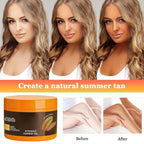 Luxury Intensive Tanning Gel, Natural Tanning Accelerator Lotion， Brown Tanning Gel, Natural Tanning Accelerator Cream Gel, for Sunbeds & Outdoor Sun (2pcs)