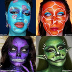 Mehron Makeup Paradise Makeup AQ 8 Color Metallic