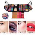 All In One Makeup Gift Kit Portable Contour Palette including 36 Eyeshadow Palette, Lip Gloss, Glitter Cream, Concealer, Blusher, Bronzer, Highlight and Contour - Teen Girl Gifts Trendy Stuff