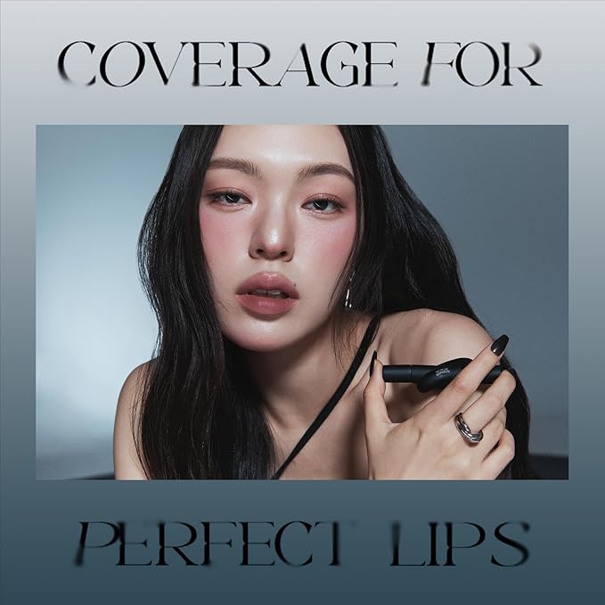Tie Up Cover Tint - Waterproof & Long Lasting Lip Stain for Women - Korean Base Nude Tint Stick - Kbeauty Matte Gloss - Mood Color Changing (01 NUDY STEP, 0.2 Fl oz)