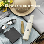 3-in-1 Electric Razor for Women - Waterproof Bikini Trimmer,Rechargeable Electric Shaver for Lady,Pubic Hair Trimmer Women,Personal Trimmer Groomer for Body Hair (Cream, LY)