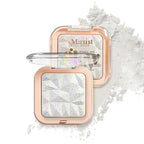 4 Colors Diamond Shimmering Powder, High Glossy Face Highlighter Eyeshadow