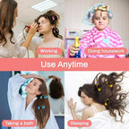 36PCS Foam Hair Rollers - Sponge Rollers for Heatless Hair Curler for Short/Long Curling Sleep rolos para cabello Jumbo Large Sponge Curlers Soft Sleeping Thin Hair Curl Overnight rulos