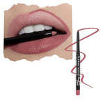 Runway Rogue Designer Liner Lip Pencil, Matte Cool Berry-Rose Lip Liner Pencil and Lip Liner Sharpener, ‘Camera Ready’