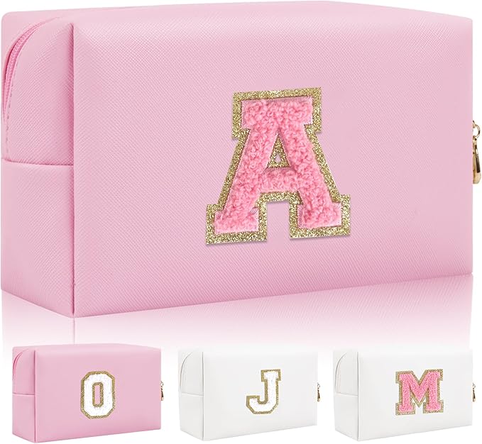 Personalized initial letter patch makeup