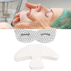 ZJchao Disposable Eye Forehead Masks, Eye Forehead Mask Paper Silk DIY Soft Disposable Hydrating Eye Care Paper Facial Eye Pads Spa DIY Clear Eye Mask Paper Beauty Sheets for Home Beauty