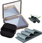 Natural Bamboo Charcoal Facial Oil Blotting Paper,100pcs Oil