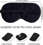 Feel 100% Pure Silk Eye Mask Sleep Eye Mask Eye Cover Eyeshade Sleeping Eye Mask Floral Colors (#30)