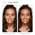 Pestle & Mortar Glow Drops - Sunless Self-Tan with Hyaluronic Acid. Customisable Self Tanner- For Men & Women,15ml