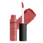 NYX PROFESSIONAL MAKEUP Soft Matte Lip Cream, Lightweight Liquid Lipstick - Zurich (Matte Muted Rose) (Pack of 2)