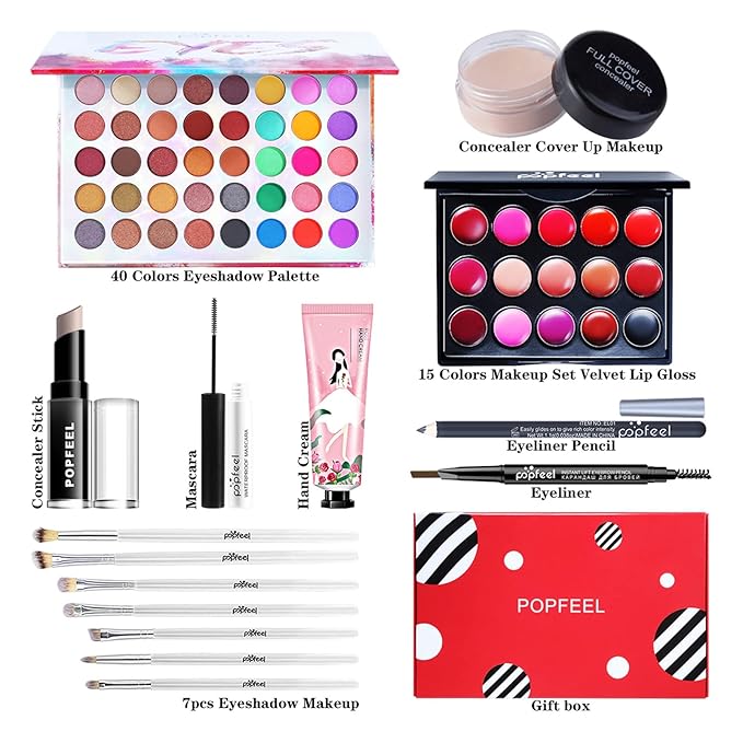 All-in-One Makeup Gift Set Carry All