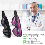 Cooling eye mask, gel eye