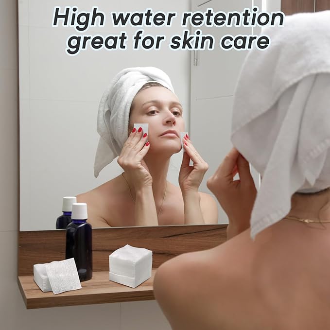 900 count esthetic wipes, lint