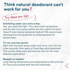 Aluminum Free Deodorant & Body Spray for Whole Body - Sandalwood 4oz (2 Pack) Clean Deodorant and Body Spray for Teen Boys and Girls - With AHA For Body Acne-Body Spray for Teens Formula