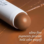 Julep Skip the Brush Cream to Powder Bronzer & Contour Stick - Melted Cocoa Medium skin tones - Long Lasting Blendable and Buildable Color -Multi-Use 2-in-1 Blush and Lip Makeup Stick