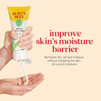Burt's Bees Gentle Cream Cleanser with Aloe for Sensitive Skin, 98.9% Natural Origin, 6 Ounces