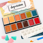 Depvision SFX 12 Color Flesh Tone Alcohol Activated