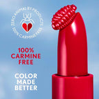 COVERGIRL Clean Lip Color, Free Spirit, Satin Finish, Squalane, Avocado & Aloe, Carmine-Free, Non-Drying, 0.12oz