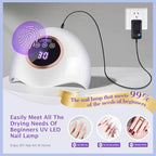 72W UV LED Nail Lamp