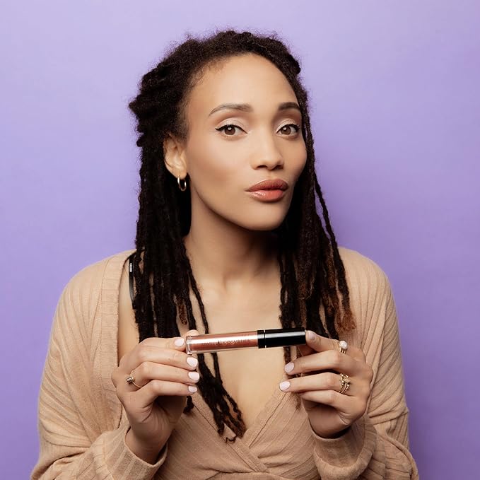 Juwel Cosmetics Ultra Lip Gloss, Gloss for Dry Lips, High Shine, Smooth Finish Moisturizing Lip Gloss with Beeswax, Castor Oil and Vitamin E, Vegan, Talc-free, Elixir