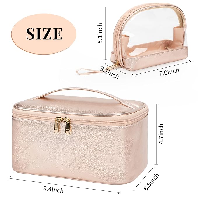 Ocheal makeup bag set of