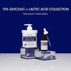 Advanced Clinicals Exfoliating 10% Glycolic Acid Serum For Face + Lactic Acid | Facial Exfoliant AHA + Salicylic Acid Serum To Improve Look Of Large Pores, Uneven Skin Tone, & Dark Spots, 1.75 FL Oz