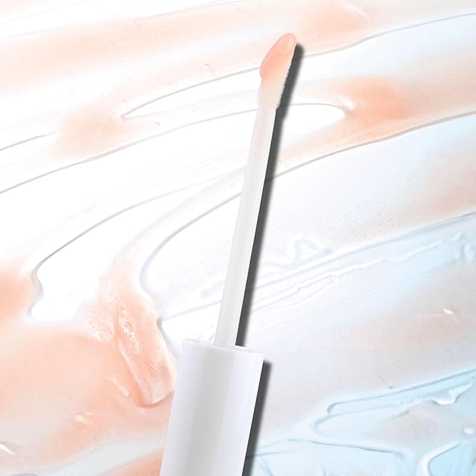 Pacifica Plumping Lip Gloss – Jasmine Kiss Flavored Lavender-Pink Tint Hydrating Lip Oil Balm, No-Tingle Volumizing Gloss with Shea Butter & Jojoba, High Shine Color, Vegan & Cruelty-Free 0.14oz