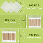 900 count esthetic wipes, lint