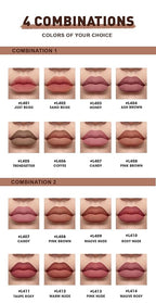 8pcs Nude Lip Liner Makeup Set - Waterproof & Smudge-Proof Matte Pencil, Long-Lasting & Durable, Smooth & Easy Glide, Non-Smudge, Contouring, Filling & Layering (Set 4, 8 Count (Pack of 1))