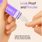 C CARE Levender and Chamomile Roll-On Cuticle Oil | Natural Revitalizing Hydrating Nail Oil | Repaires Cuticles Overnight | For Damaged Skin And Thin Nails | Paraben Cruelty Free Formula | 10ml